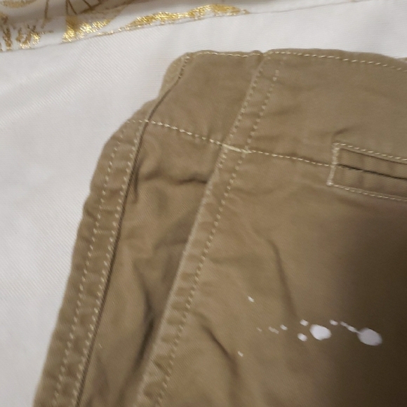 Ralph Lauren Khaki Chinos with Artistic Design - Picture 4 of 7